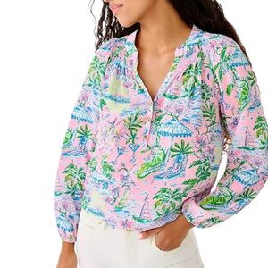 NWT Lilly Pulitzer Elsa Top Medium